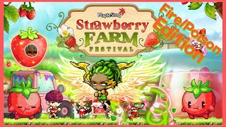 MapleStory Reboot Hyperion GMS Road To 5K Legion Strawberry Farm Event  FirePoison Mage [upl. by Blanca]