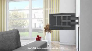 Vogels THIN 345 Support mural inclinable et orientable pour écran Slim et LED [upl. by Aicinoid404]