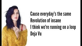 Katy Perry  Deja Vu Lyric Video [upl. by Earal]