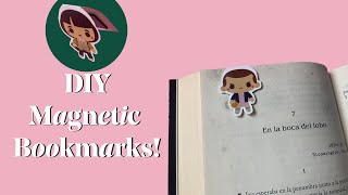 DIY Shaped Magnetic Bookmark easy  inexpensive [upl. by Chicky]