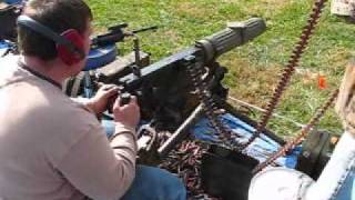 Backyard Maxim Machine Gun Shoot [upl. by Eanar244]