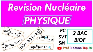 Révision pour nucléaire 2 Bac [upl. by Spense]