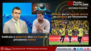 🔴 EnVivo  Dedícate a gobernar dice Jan Topic al presidente Noboa [upl. by Yate952]