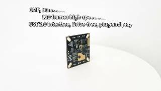 AR0144 1M 60fps Colour Global Shutter Capture No Drag USB Infrared Night Vision Camera Module [upl. by Jorry]