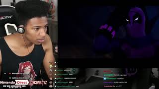 Etika Reacts to The Prowler Reveal Scene MEME [upl. by Turrell]