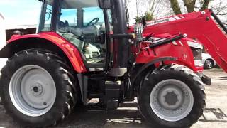 Massey Ferguson 6615 Dyna 4 cw MF 956 loader [upl. by Aimo]