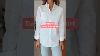 How to Tuck Your Shirt  How to Tuck in a Shirt  French Tuck  Half Tuck  Full Tuck stylingtips [upl. by Ananna]