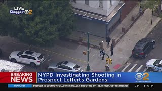 NYPD investigating shooting in Prospect Lefferts Gardens [upl. by Eldorado637]