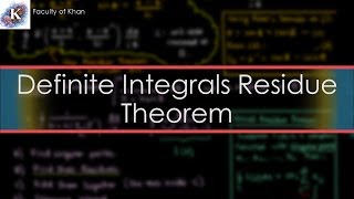 Computing Definite Integrals using the Residue Theorem [upl. by Anawad]