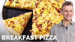 Egg amp Bacon Breakfast Pizza [upl. by Schober91]