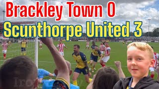 Brackley Town 03 Scunthorpe United [upl. by Irved]