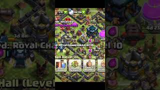 Upgrading My Rushed Base To TH14coc clashofclans clash [upl. by Anafetse]