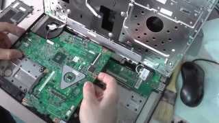 Dell Inspiron N5010 reassemble SSD upgrade thermal paste reapply part2 [upl. by Telrahc78]