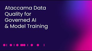 Demo Ataccama Data Quality For AI [upl. by Base733]