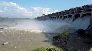 Nepal Border Dam Tanakpur Road view [upl. by Chryste683]