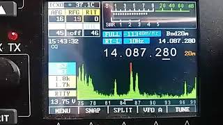 RS918 faithfully decoding RTTY on 20m [upl. by Gert]