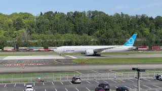 WH003 takeoff from Boeing Field [upl. by Syverson]