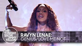 Ravyn Lenae GeniusLove Me Not  The Tonight Show Starring Jimmy Fallon [upl. by Enegue]