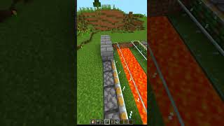 Minecraft LAVA Bridge🔥 shortfeed minecraft [upl. by Kauppi]