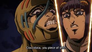 Golden Wind Episode 32  Bucciarati vs Secco 2 [upl. by Naaman]