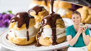 The Perfect Fancy Summer Treat Easy Profiteroles [upl. by Skiba]