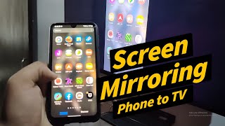 How to Screen Mirroring Android Phone to Oneplus TV 43 inch [upl. by Anirtap]