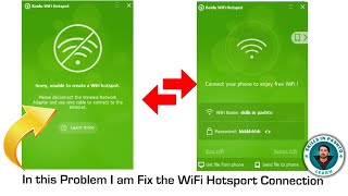 How to fix the Sorry unable to create a WiFi Hotspot Connection Problem [upl. by Aryamo]