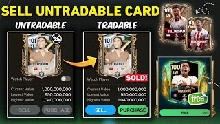 HOW TO SELL UNTRADABLE PLAYER IN FC MOBILE NEW EVENT DYNASTIES LEAKS FC MOBILE 24 [upl. by Gnouh651]