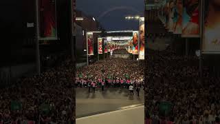 Swifties crowds singing in the outside of Wembley Stadium taylorswift swift short fyp [upl. by Gardy]