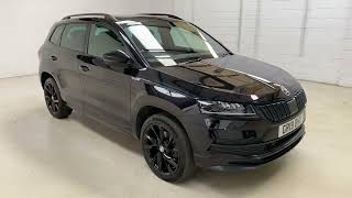 Skoda Karoq 20 TDI SportLine 4WD Euro 6 ss 5dr [upl. by Analahs367]