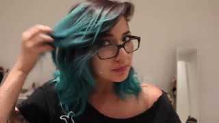 Atomic Turquoise Hair Manic Panic [upl. by Lower288]