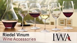 Riedel Vinum Wine Glasses Unboxing [upl. by Anawqahs]