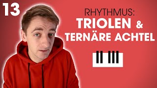 TRIOLEN amp TERNÄRE ACHTEL  MusiktheorieBasics 13  Klavier lernen [upl. by Aylmer]