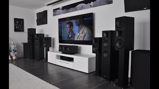 Eckhorn 18 MKII  Eigenbau Selbstbau DIY Heimkino Visaton PAW46 Subwoofer Basshorn [upl. by Vassar]