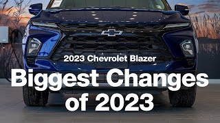 2023 Chevrolet Blazer  Whats New for 2023 [upl. by Apostles295]