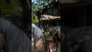 45 players might missed this rare mask  RDR2 [upl. by Ynttirb]