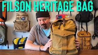 Filson Journeyman Heritage Backpack Review and Walkthrough [upl. by Gotcher]