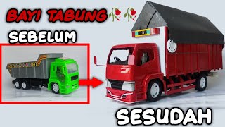 MODIFIKASI TRUK PLASTIK MENJADI TRUK BAYI TABUNG ALM SAM RENALDY ANDREAN🥀🥀 [upl. by Bonnette360]