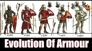 The Evolution Of Knightly Armour  1066  1485 [upl. by Annahsohs]