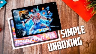 Redmi Pad Pro Simple Unboxing shorts [upl. by Nnayecats623]