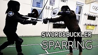 A SwordampBuckler Sparring analysed [upl. by Anaehs594]