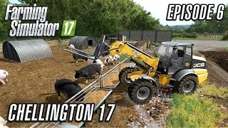 Lets Play Farming Simulator 2017  Chellington 17  Episode 6 [upl. by Roselin]