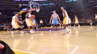 Lakers courtside [upl. by Lello752]