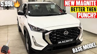 New Nissan Magnite Base Visia Model  Better Then Punch🔥Only 599Lakh [upl. by Lundquist968]