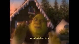 lyric video  accidentally in love shrek 2  counting crows [upl. by Pearl410]