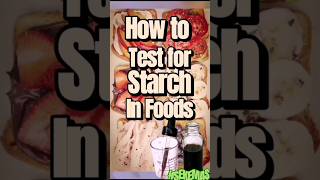 Howto Test for Starch in Foods [upl. by Ardnovahs131]