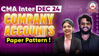 CORPORATE ACCOUNTING PAPER ANALYSIS  CMA INTER DEC 24  AKASH AGARWAL CLASSES [upl. by Etnod]