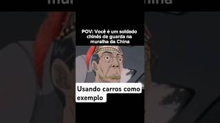 🧱quotUSANDO CARROS COMO EXEMPLOquot😂 Sobre a muralha da china e os mongóis😂 carros carro historia [upl. by Anum]