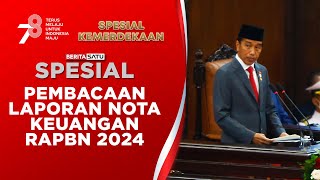 BeritaSatu Spesial  Pembacaan Nota Keuangan RAPBN 2024 [upl. by Kira]