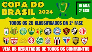 ⚽ COPA DO BRASIL 2024 – 2ª FASE CONCLUÍDA [upl. by Heather477]